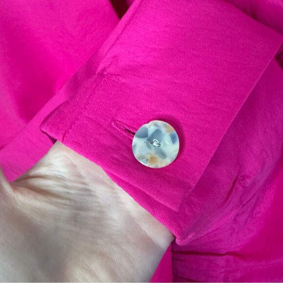 Marc New York pink boxy button down blouse - Picture 4 of 5